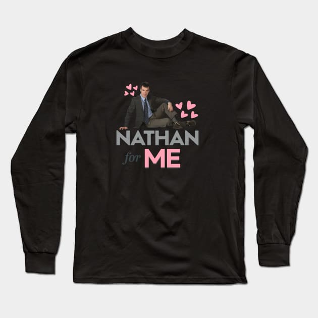 Nathan For Me Long Sleeve T-Shirt by Shoppetite
